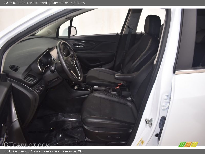 Summit White / Ebony 2017 Buick Encore Preferred II