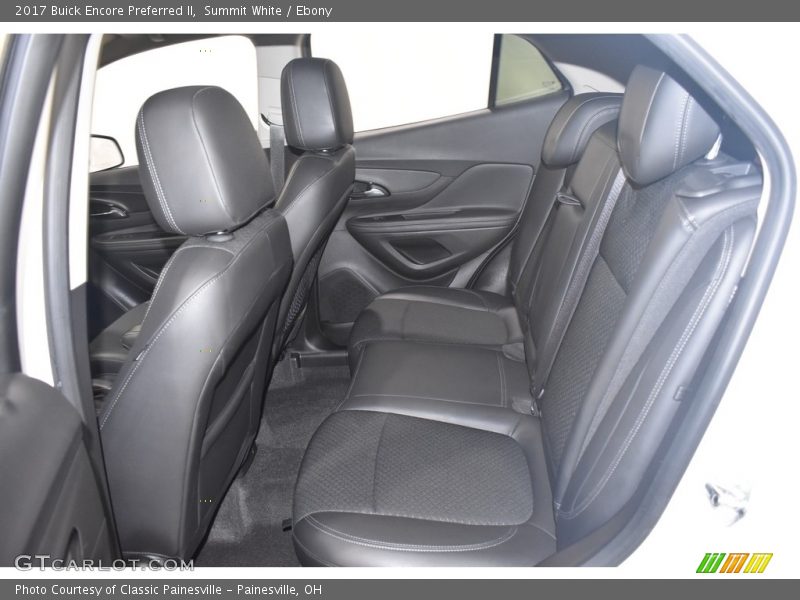 Summit White / Ebony 2017 Buick Encore Preferred II