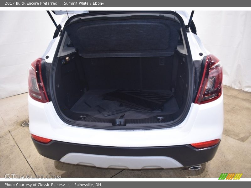 Summit White / Ebony 2017 Buick Encore Preferred II