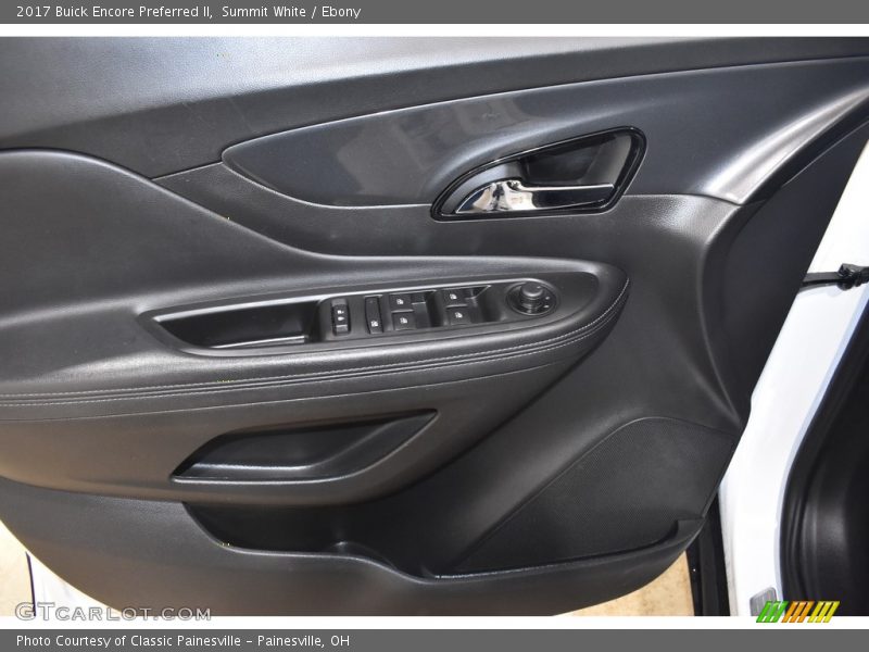 Summit White / Ebony 2017 Buick Encore Preferred II