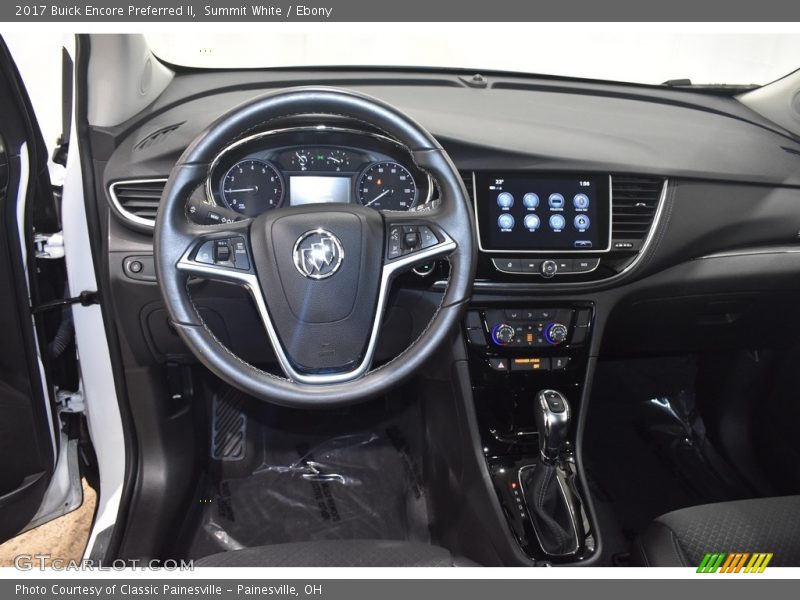 Summit White / Ebony 2017 Buick Encore Preferred II