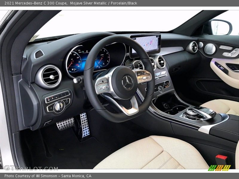 Dashboard of 2021 C 300 Coupe
