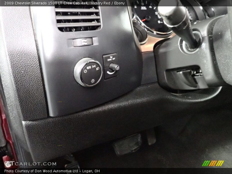 Victory Red / Ebony 2009 Chevrolet Silverado 1500 LT Crew Cab 4x4