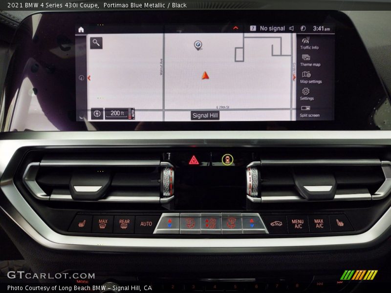 Navigation of 2021 4 Series 430i Coupe