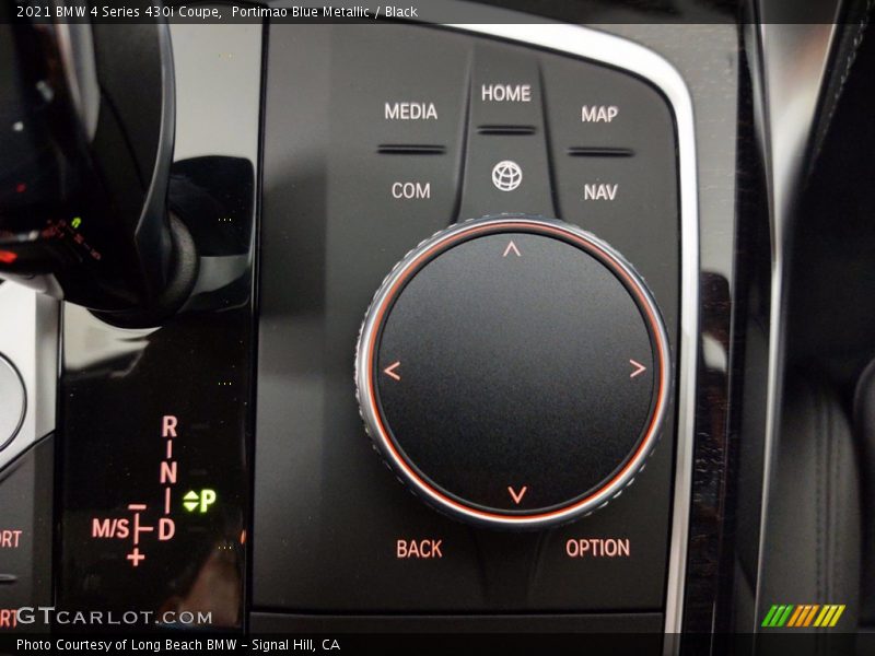 Controls of 2021 4 Series 430i Coupe