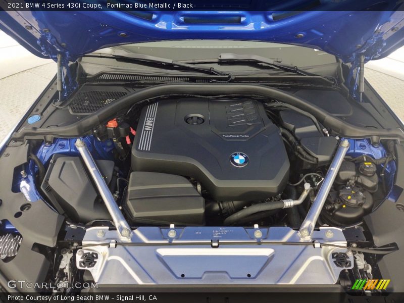  2021 4 Series 430i Coupe Engine - 2.0 Liter DI TwinPower Turbocharged DOHC 16-Valve VVT 4 Cylinder