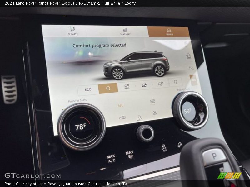 Fuji White / Ebony 2021 Land Rover Range Rover Evoque S R-Dynamic