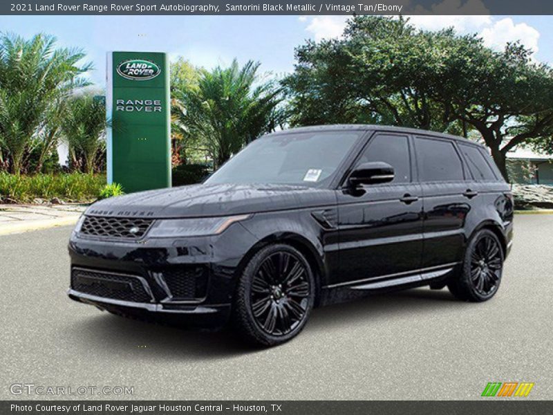 Santorini Black Metallic / Vintage Tan/Ebony 2021 Land Rover Range Rover Sport Autobiography