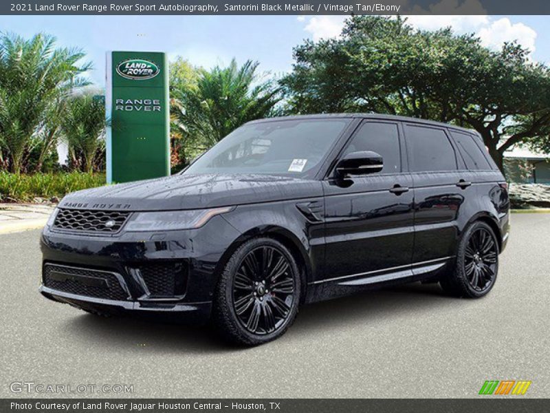 Santorini Black Metallic / Vintage Tan/Ebony 2021 Land Rover Range Rover Sport Autobiography
