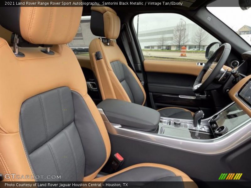 Front Seat of 2021 Range Rover Sport Autobiography