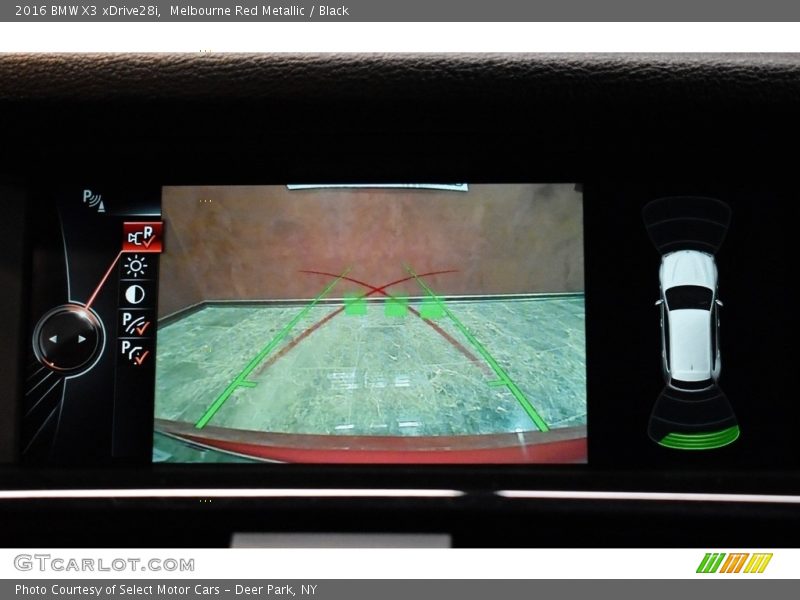 Melbourne Red Metallic / Black 2016 BMW X3 xDrive28i