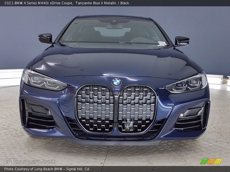 Tanzanite Blue II Metallic / Black 2021 BMW 4 Series M440i xDrive Coupe