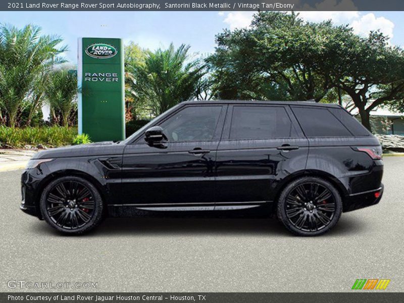 Santorini Black Metallic / Vintage Tan/Ebony 2021 Land Rover Range Rover Sport Autobiography