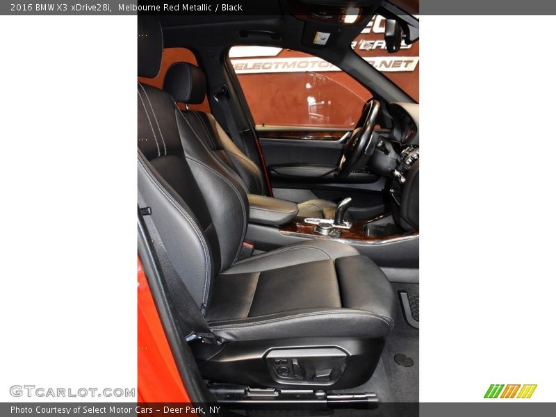 Melbourne Red Metallic / Black 2016 BMW X3 xDrive28i