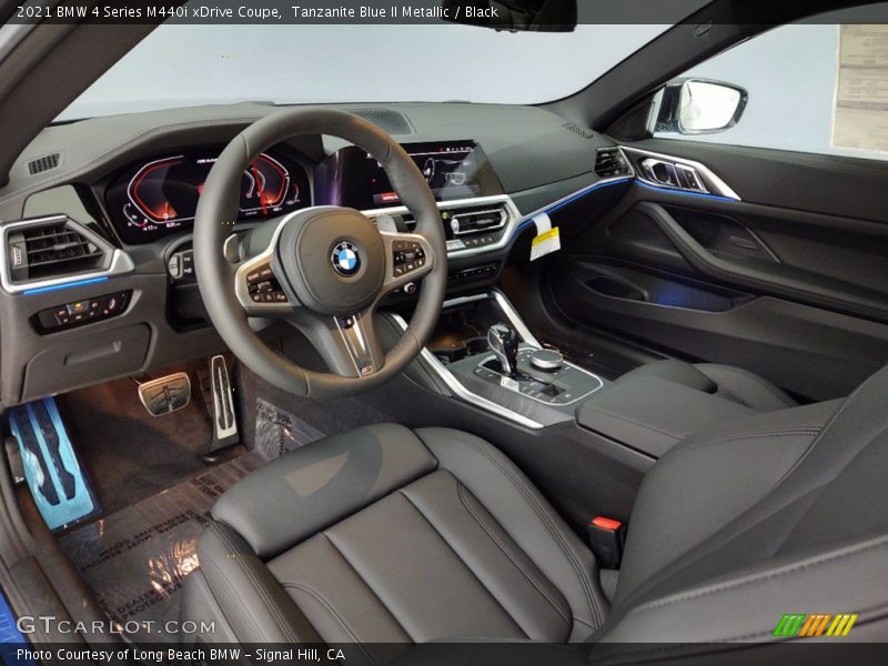  2021 4 Series M440i xDrive Coupe Black Interior