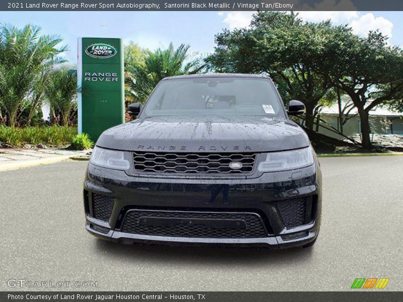 Santorini Black Metallic / Vintage Tan/Ebony 2021 Land Rover Range Rover Sport Autobiography