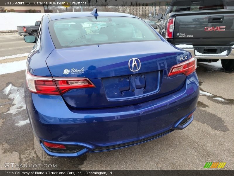 Catalina Blue Pearl / Graystone 2016 Acura ILX
