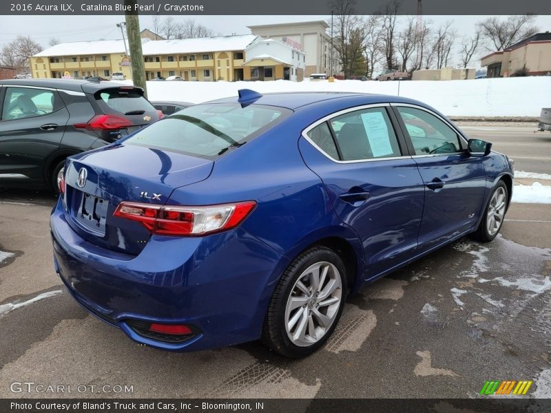 Catalina Blue Pearl / Graystone 2016 Acura ILX