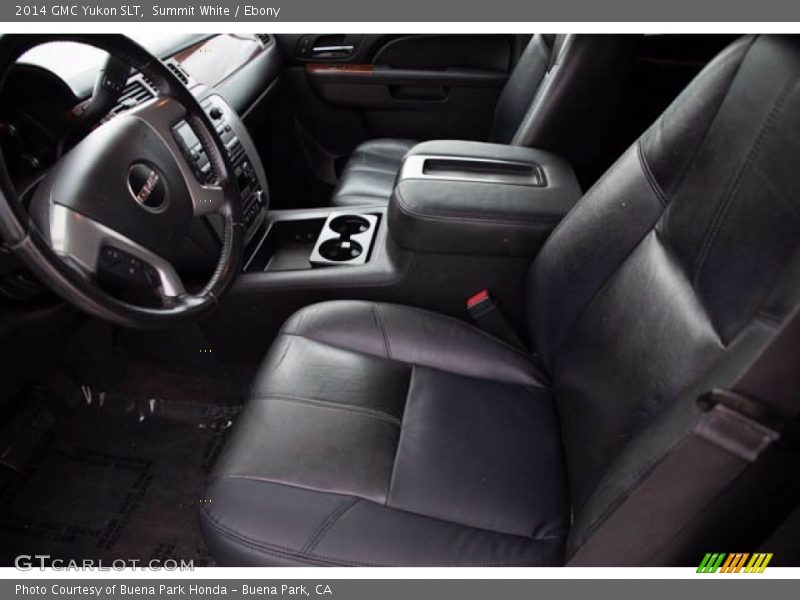 Summit White / Ebony 2014 GMC Yukon SLT