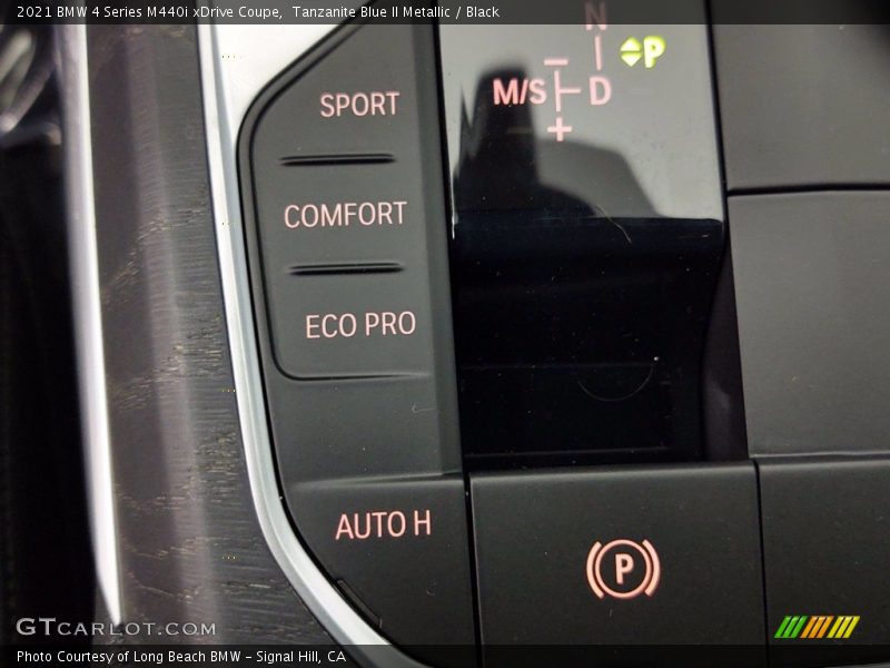 Tanzanite Blue II Metallic / Black 2021 BMW 4 Series M440i xDrive Coupe