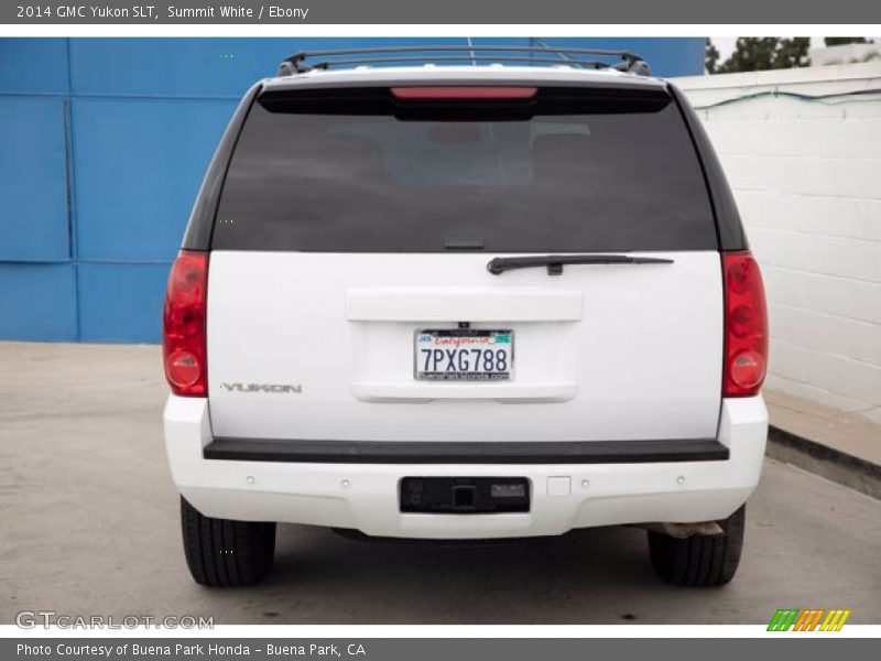 Summit White / Ebony 2014 GMC Yukon SLT