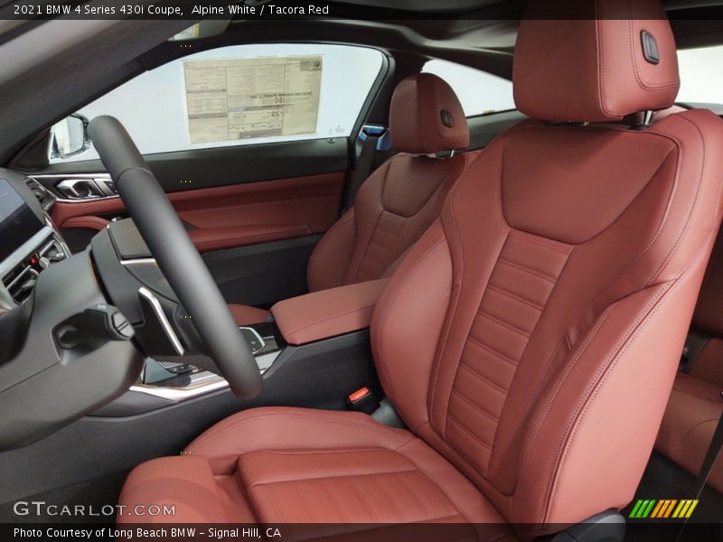 Front Seat of 2021 4 Series 430i Coupe