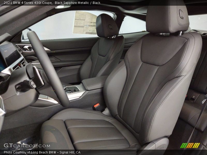 Front Seat of 2021 4 Series 430i Coupe