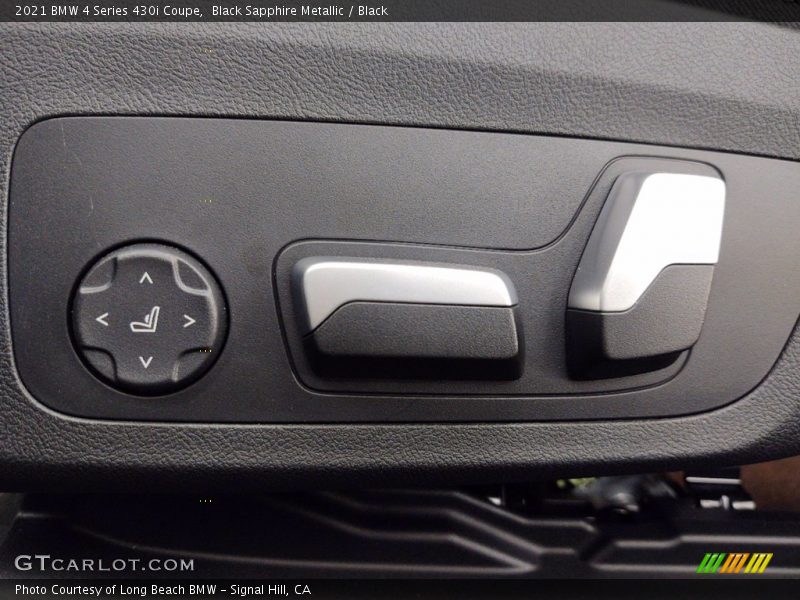 Black Sapphire Metallic / Black 2021 BMW 4 Series 430i Coupe