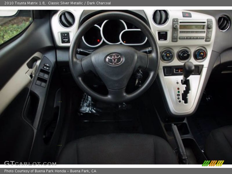Classic Silver Metallic / Dark Charcoal 2010 Toyota Matrix 1.8