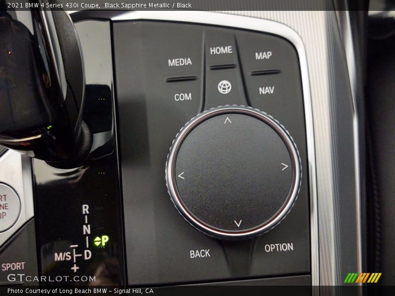 Black Sapphire Metallic / Black 2021 BMW 4 Series 430i Coupe