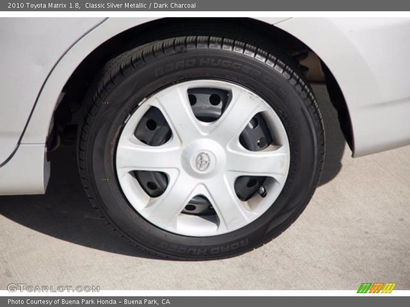Classic Silver Metallic / Dark Charcoal 2010 Toyota Matrix 1.8