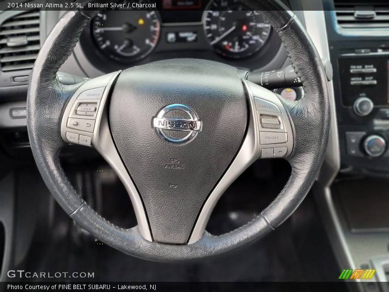 Brilliant Silver / Charcoal 2014 Nissan Altima 2.5 SL
