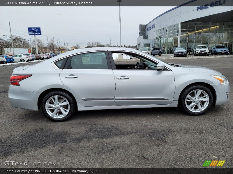 Brilliant Silver / Charcoal 2014 Nissan Altima 2.5 SL