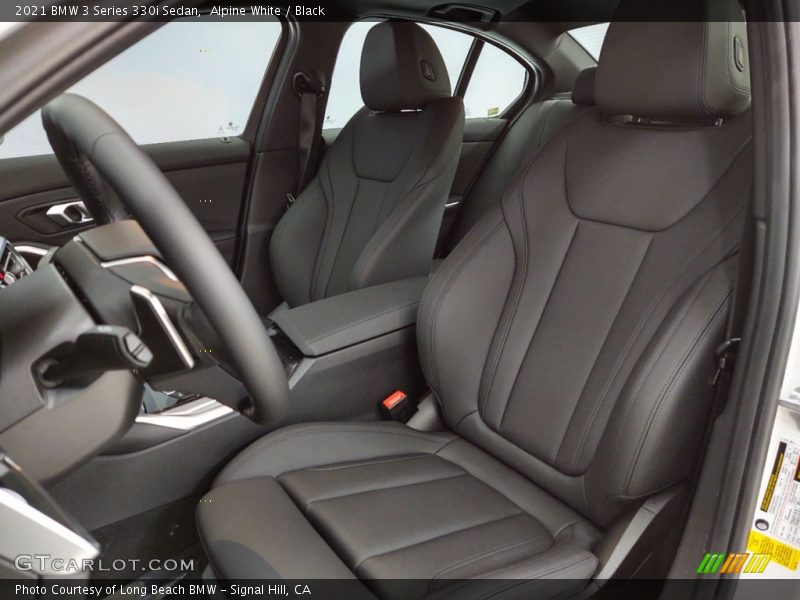 Alpine White / Black 2021 BMW 3 Series 330i Sedan