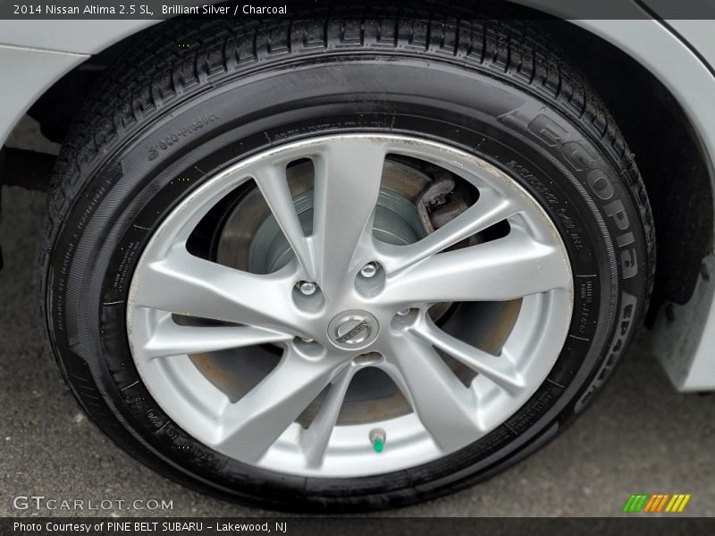 Brilliant Silver / Charcoal 2014 Nissan Altima 2.5 SL