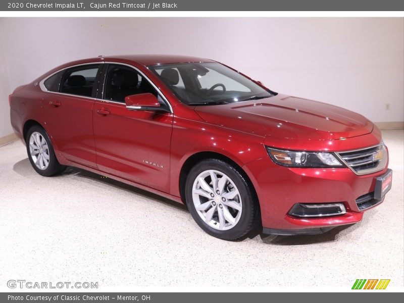 Cajun Red Tintcoat / Jet Black 2020 Chevrolet Impala LT