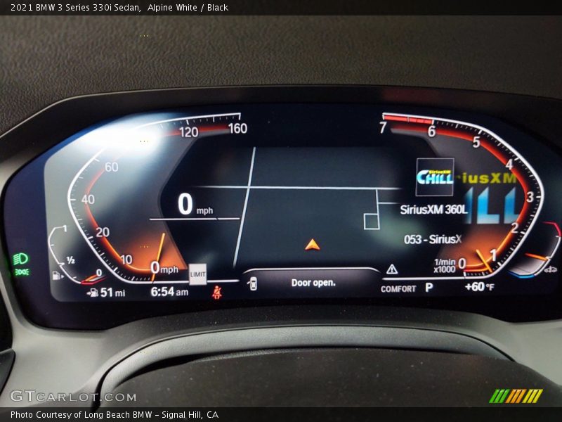 Alpine White / Black 2021 BMW 3 Series 330i Sedan