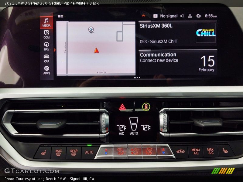 Alpine White / Black 2021 BMW 3 Series 330i Sedan