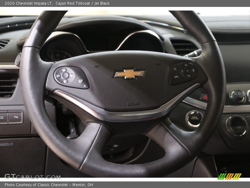 Cajun Red Tintcoat / Jet Black 2020 Chevrolet Impala LT