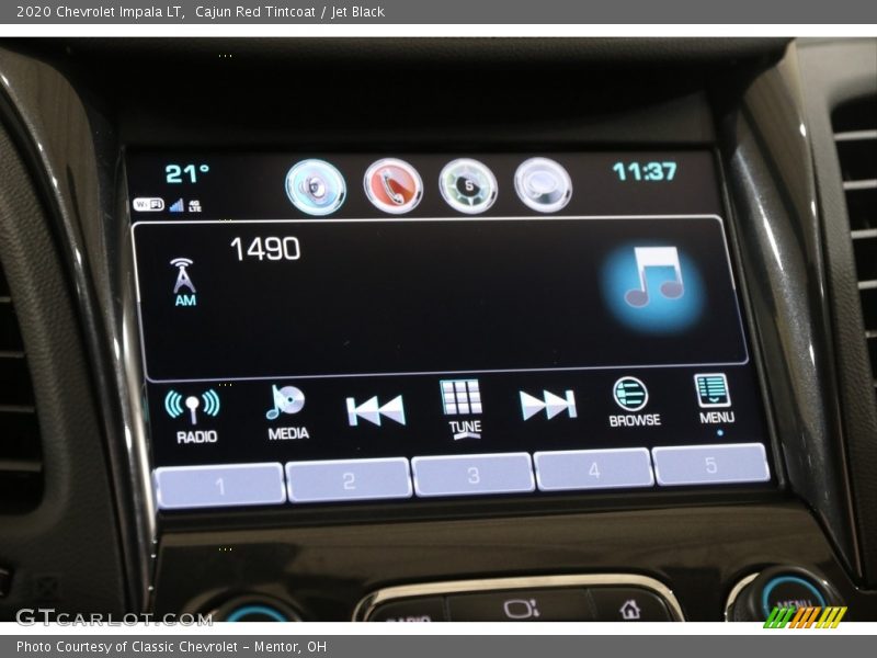 Cajun Red Tintcoat / Jet Black 2020 Chevrolet Impala LT