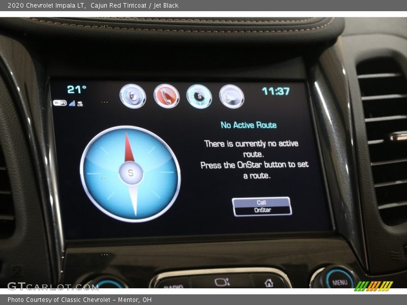 Cajun Red Tintcoat / Jet Black 2020 Chevrolet Impala LT