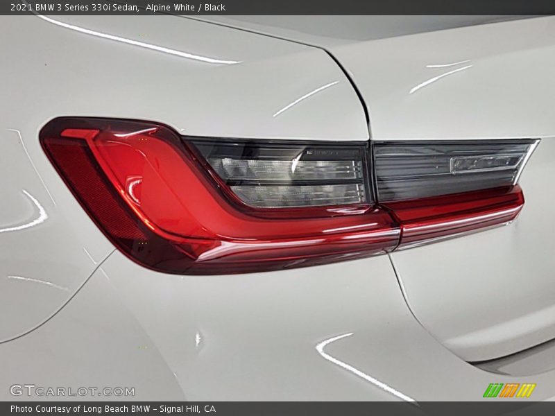 Alpine White / Black 2021 BMW 3 Series 330i Sedan