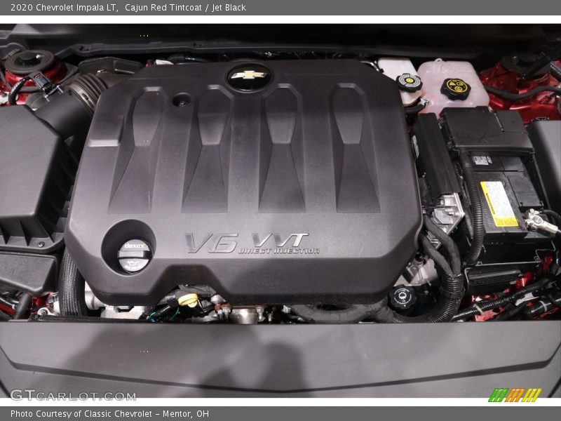 Cajun Red Tintcoat / Jet Black 2020 Chevrolet Impala LT