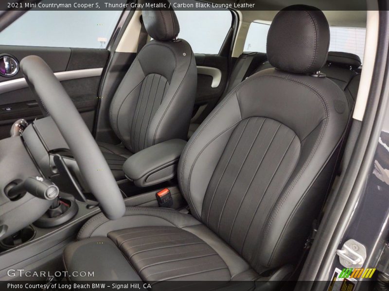 Front Seat of 2021 Countryman Cooper S