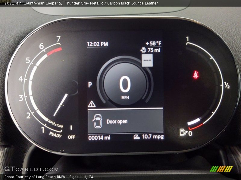  2021 Countryman Cooper S Cooper S Gauges