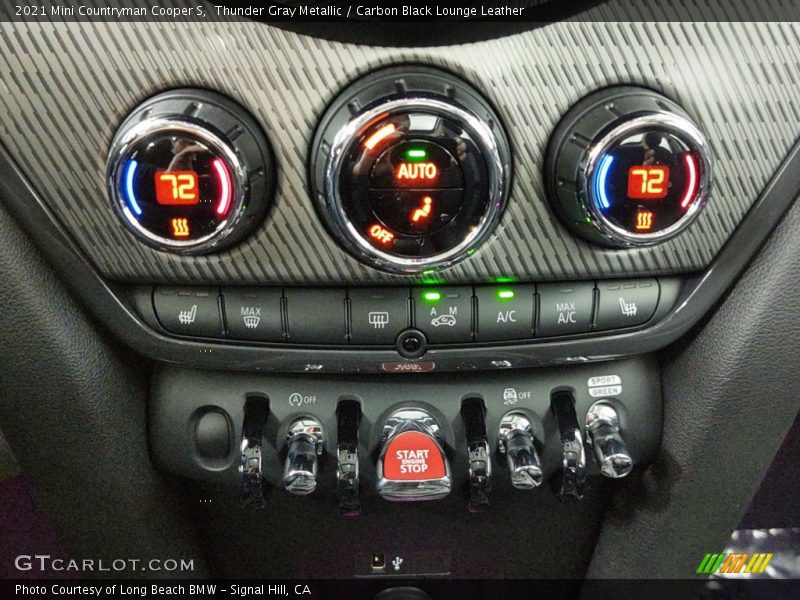 Controls of 2021 Countryman Cooper S