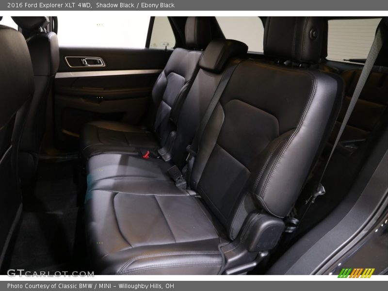 Shadow Black / Ebony Black 2016 Ford Explorer XLT 4WD