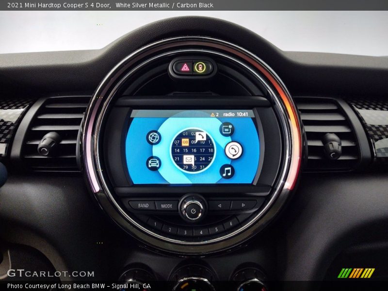 White Silver Metallic / Carbon Black 2021 Mini Hardtop Cooper S 4 Door