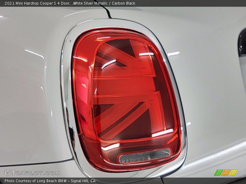 White Silver Metallic / Carbon Black 2021 Mini Hardtop Cooper S 4 Door