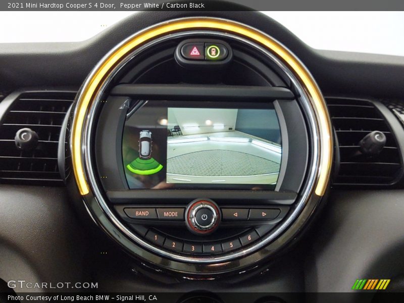 Pepper White / Carbon Black 2021 Mini Hardtop Cooper S 4 Door